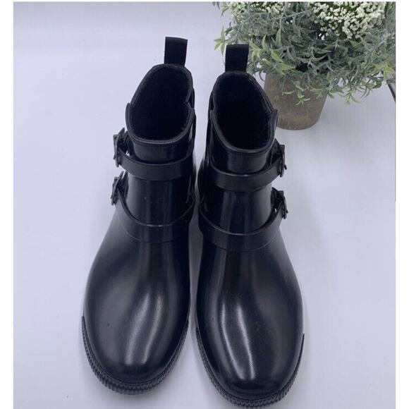 COUGAR ROYALE ANKLE-HIGH HAND CRAFTED RAIN BOOTS / WOMEN'S US SIZE 8 - Picture 4 of 12